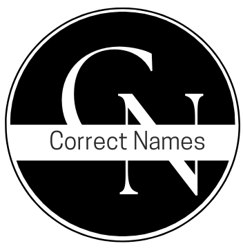 CorrectNames.com